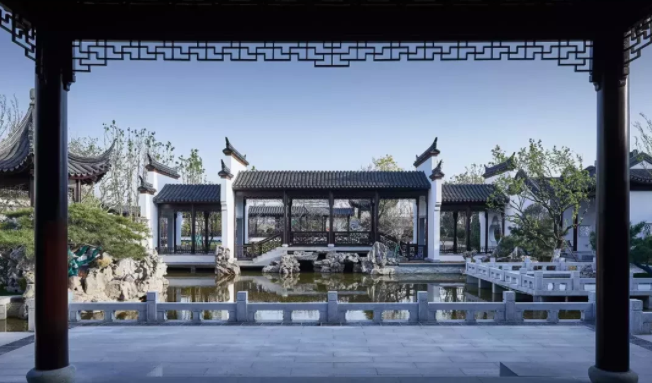 再小的庭院，我們也可以把它做成中式！